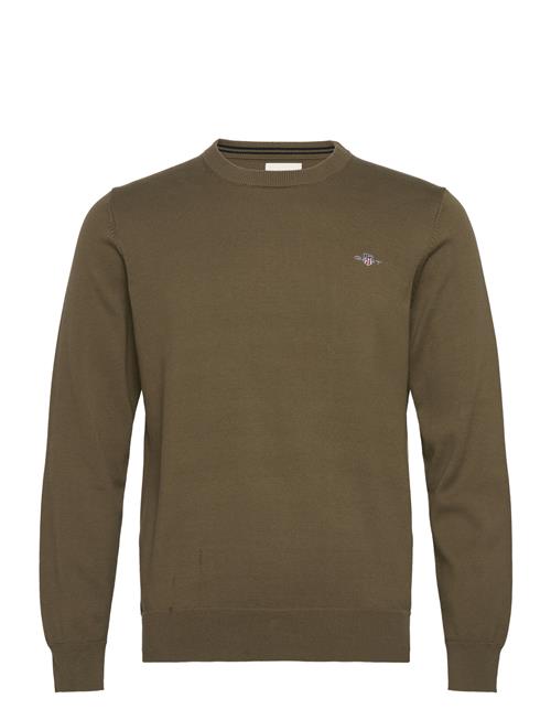 Classic Cotton C-Neck GANT Green