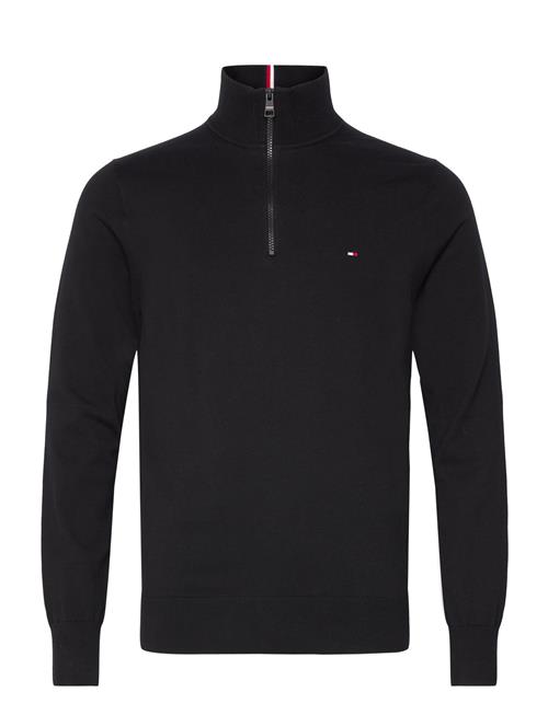 Se Tommy Hilfiger 1985 Zip Mock Tommy Hilfiger Black ved Booztlet