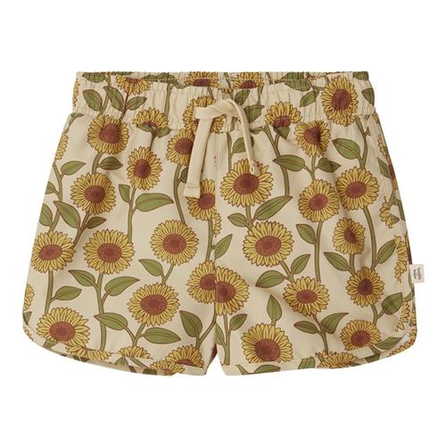 Se Buddy & Hope Viktor Mønstrete Badebukser Med Solsikker Cremefarvet 98/104 cm  Creme  98/104 cm  Unisex ved Babyshop