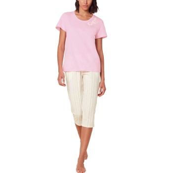 Se Triumph Pyjama Set X 01 Rosa/Hvid bomuld 42 Dame ved Timarco