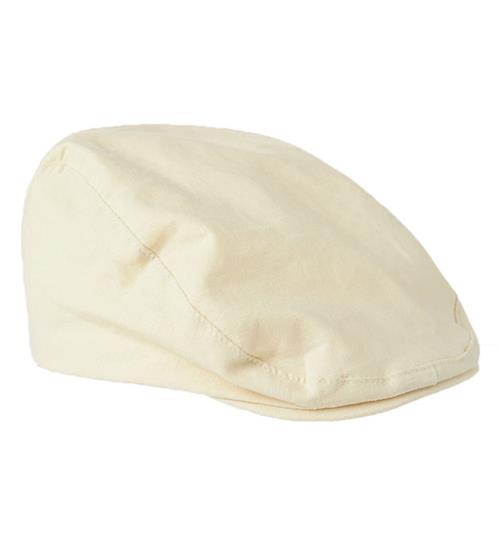 Se Lil Atelier Lil Atelier Sixpence Hat - NmmFelix - Bleached Sand ved KidsWorld