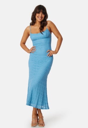 Bardot Adoni mesh midi dress Blue 34(UK6)