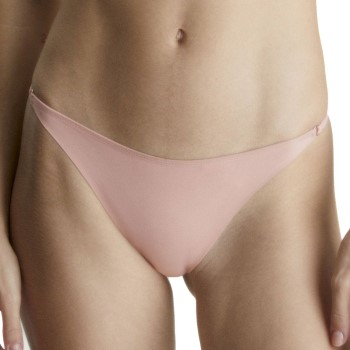 Calvin Klein Trusser Minimalist Thong Lyserosa Large Dame