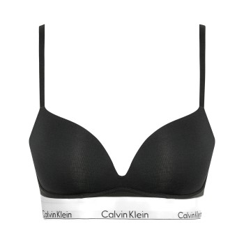 Calvin Klein Bh Plunge Push Up Bra Sort A 70 Dame