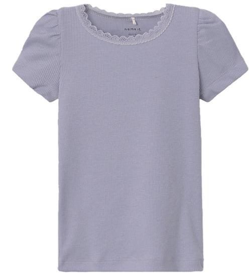 Name It Name It T-shirt - Rib - Noos - NmfKab - Heirloom Lilac/Melange