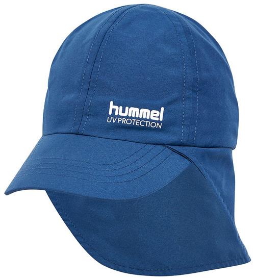 Se Hummel Hummel LegionÃ¦rhat - HmlBreeze - UV50+ - Dark Denim ved KidsWorld