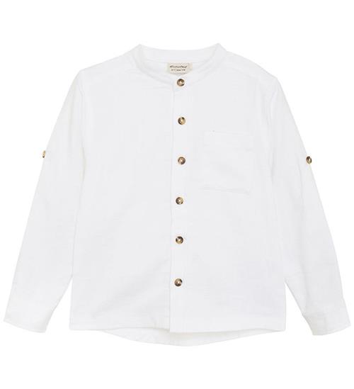 Minymo Skjorte - L/S - Bright White