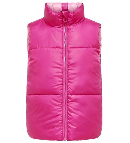 Se Kids Only Kids Only Dynevest - Vendbar - KogNewRicky - Raspberry Rose/Bego ved KidsWorld