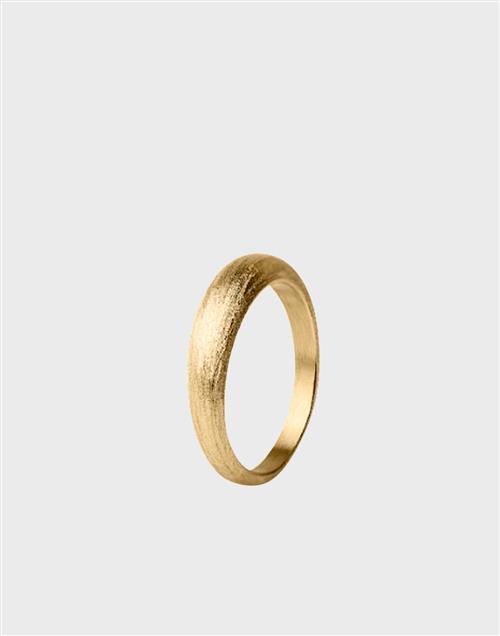 Se Muli Collection - Guld - Brushed Ring ved Nelly