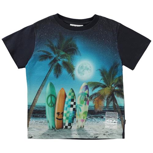 Molo GOTS Rame T-shirt Sunset Surfer | Sort | 98 cm