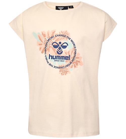 Se Hummel Hummel T-shirt - hmlFlowi - Whitecap Grey ved KidsWorld