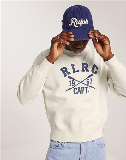 Polo Ralph Lauren LSFLEECEM3-Long Sleeve-Sweatshirt Sweatshirts White