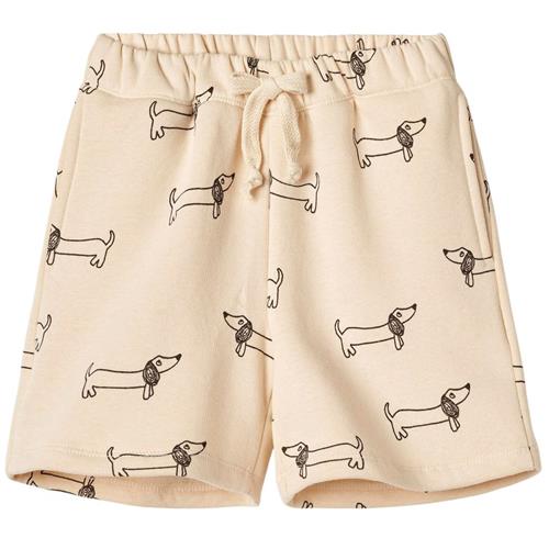 Fliink Max Mønstret Sweatshorts Sandshell |  | 12 months