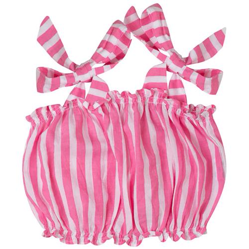 Se Kidsagogo Valeria Stribet Croptop Fuchsia | Lyserød | 4-5 years ved Babyshop