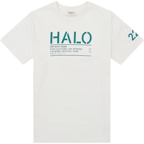 Se Halo Logo Graphic Tee Marshmallow ved Quint