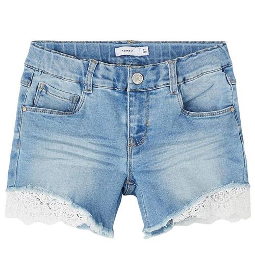 Name It Name It Shorts - Noos - NkfSalli - Medium Blue Denim