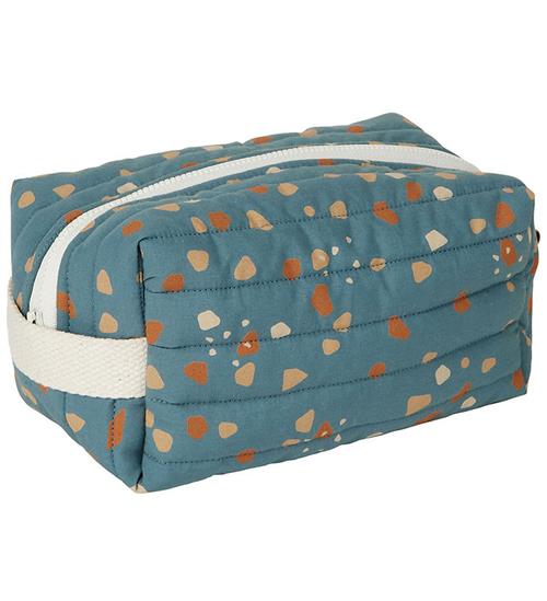 Se Fabelab Fabelab Toilettaske - Quiltet - Blue Spruce/Cobblestone ved KidsWorld