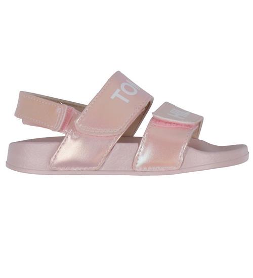 Tommy Hilfiger Badesandaler - Velcro - Rosa