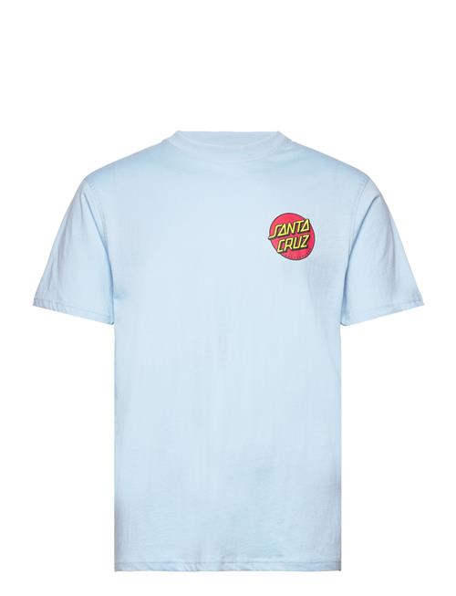 Se Santa Cruz Classic Dot Chest T-Shirt Santa Cruz Blue ved Booztlet