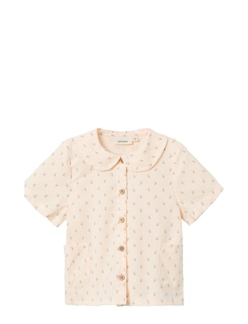 Lil'Atelier Nmffamaja Ss Loose Shirt Lil Lil'Atelier Cream