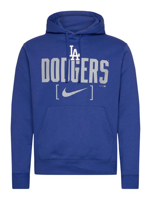 Se NIKE Fan Gear Los Angeles Dodgers Men's Nike Mlb Club Slack Fleece Hood NIKE Fan Gear Blue ved Booztlet