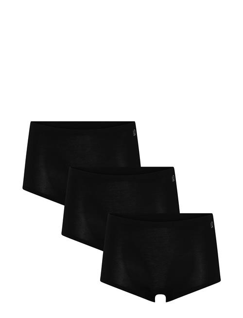 3-Pack Women Bamboo Shorts Brief URBAN QUEST Black