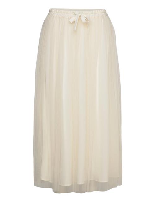 Fuschia Dress A-View Cream