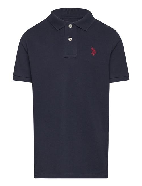 Se U.S. Polo Assn. Dhm Pique Polo U.S. Polo Assn. Navy ved Booztlet