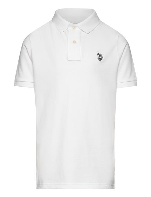 Dhm Pique Polo U.S. Polo Assn. White