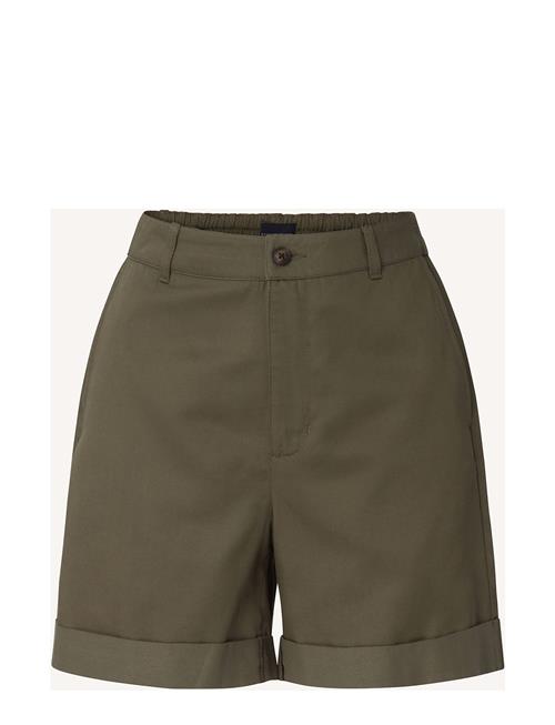 Marissa Lyocell Blend Shorts Lexington Clothing Green