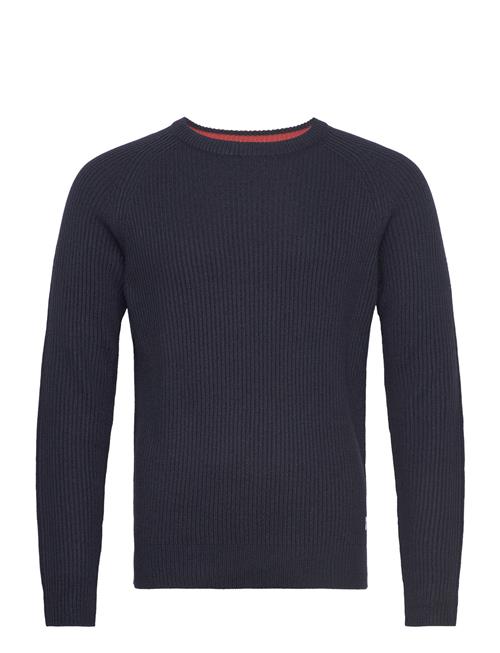 Se Jack & Jones Jjpannel Knit Crew Neck Aw23 Jack & J S Navy ved Booztlet