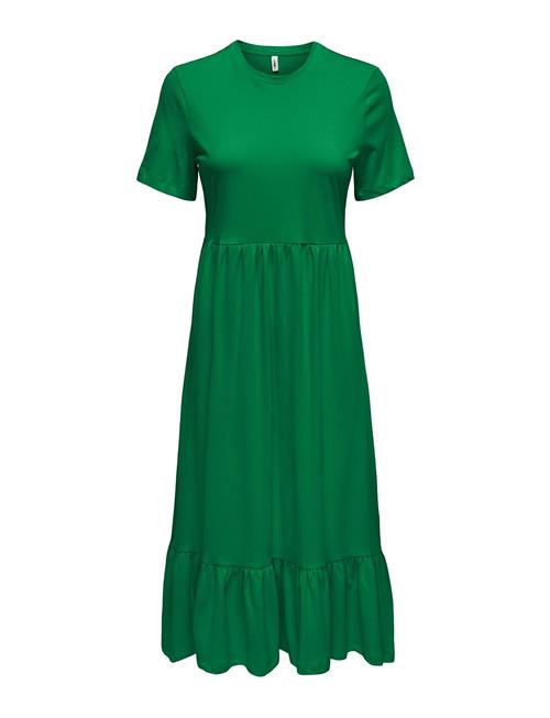 Onlmay S/S Peplum Calf Dress Box Jrs ONLY Green