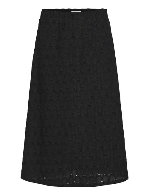 Object Objfeodora Midi Skirt Div Object Black