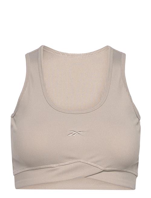 Reebok Performance Studio Rib Crop Reebok Performance Beige