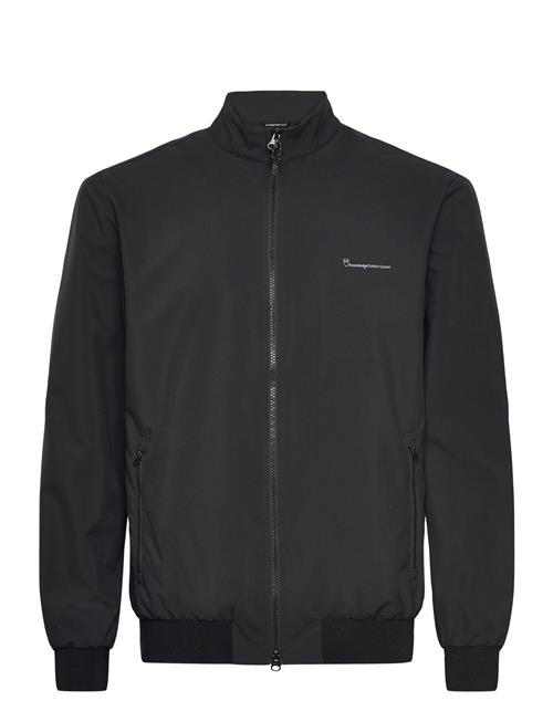 Knowledge Cotton Apparel Nordenvind Light Shell Bomber Jack Knowledge Cotton Apparel Black