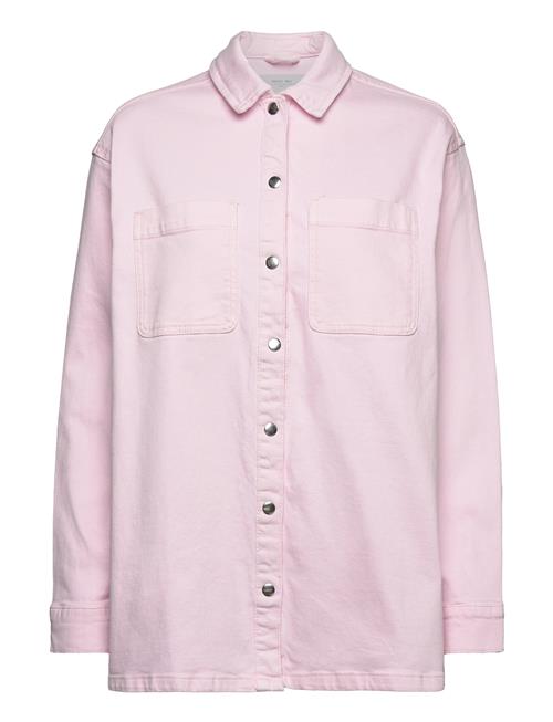 NOISY MAY Nmalva L/S Color Denim Shacket NOISY MAY Pink