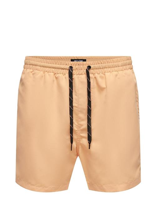 ONLY & SONS Onsted Life Short Swim Noos ONLY & SONS Orange