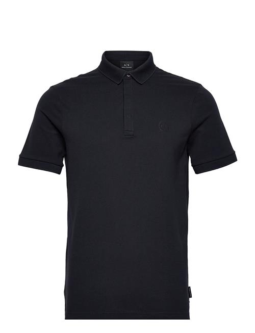 Se Armani Exchange Polo Shirt Armani Exchange Black ved Booztlet