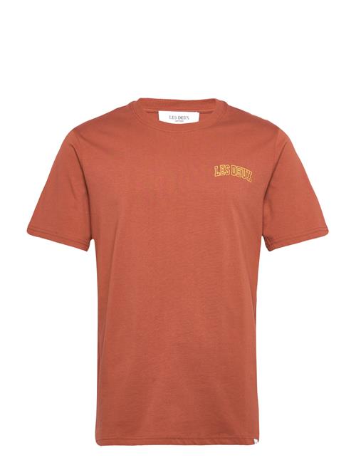 Les Deux Blake T-Shirt Les Deux Coral