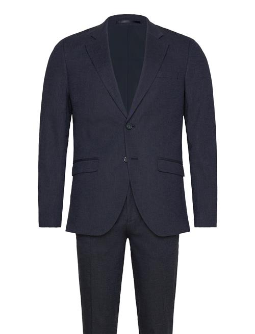 Jack & Jones Jprriviera Linen Suit Slim Fit Jack & J S Navy