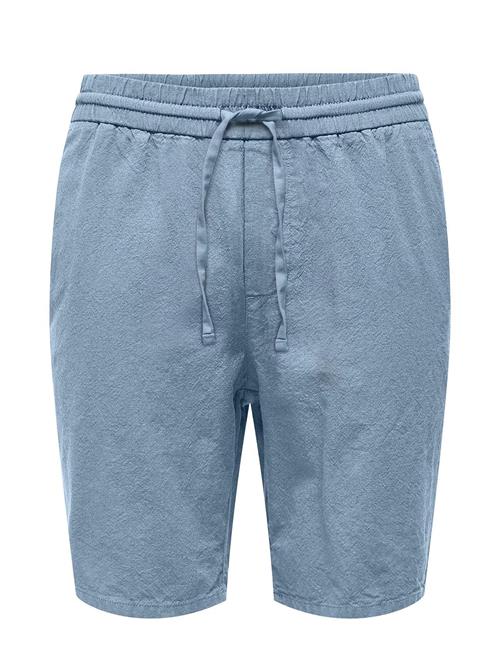 ONLY & SONS Onslinus 0007 Cot Lin Shorts Noos ONLY & SONS Blue