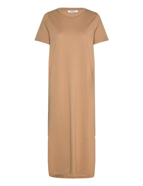 Mschliv Organic Ss Dress MSCH Copenhagen Beige