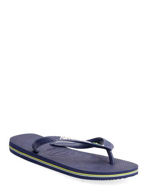 Se Havaianas Hav. Brasil Logo Havaianas Blue ved Booztlet