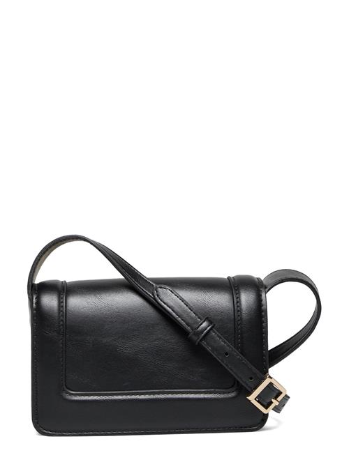 Crossbody Bag With Flap Mango Black