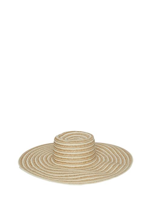 Pcalama M Straw Hat Sww Pieces Beige