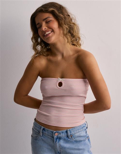 Nelly - Pink - Stripe Tube Top