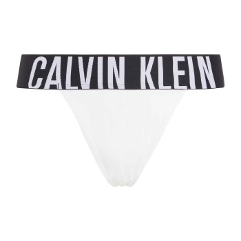 Calvin Klein Trusser Intense Power Micro High Leg Thong Hvid polyamid Medium Dame