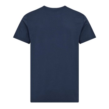 Dovre O Neck T Shirt Mørkblå Small Herre