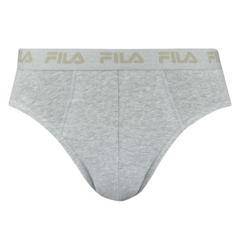 FILA Cotton Brief Grå bomuld Large Herre