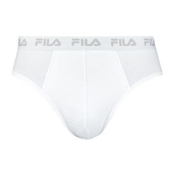 FILA Cotton Brief Hvid bomuld Large Herre